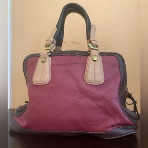 OrYANY ~Designer Leather Handbag - Satchel Maroon, Brown,Tan, Gold Hardware NWOT